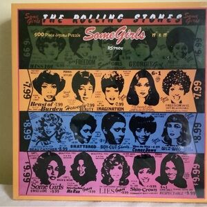 Rolling Stones Some Girls 500 piece puzzle-Brand New!